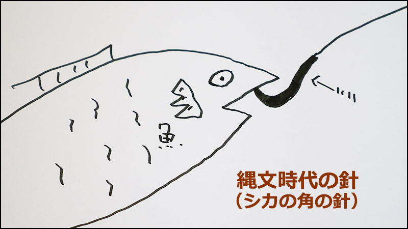 縄文時代の釣り 動物の骨で作った針で魚は釣れるの こ こすげぇー 小菅村の情報発信中