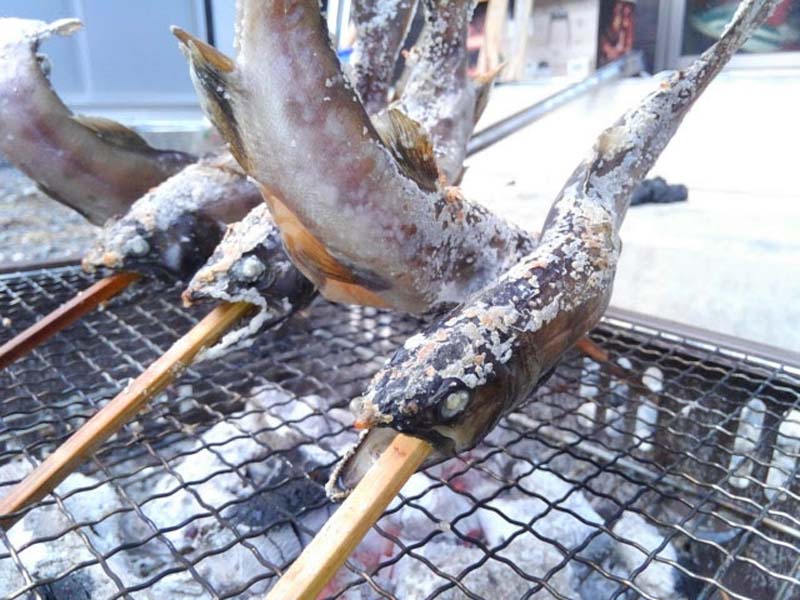 ヤマメの塩焼きの美味しい焼き方紹介 こ こすげぇー 小菅村の情報発信中